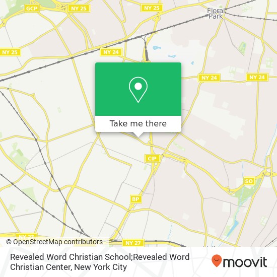 Mapa de Revealed Word Christian School;Revealed Word Christian Center