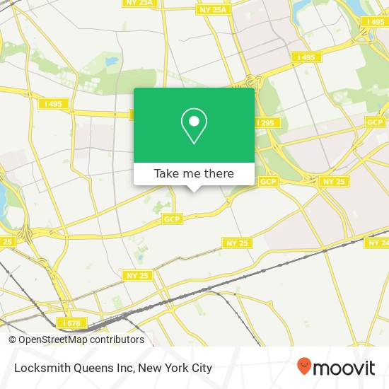 Locksmith Queens Inc map