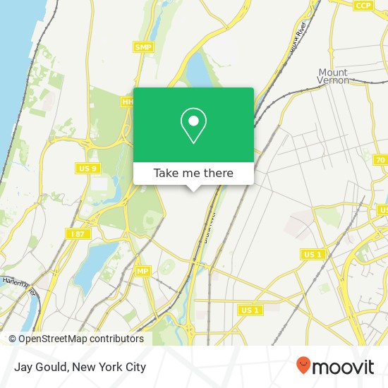Mapa de Jay Gould