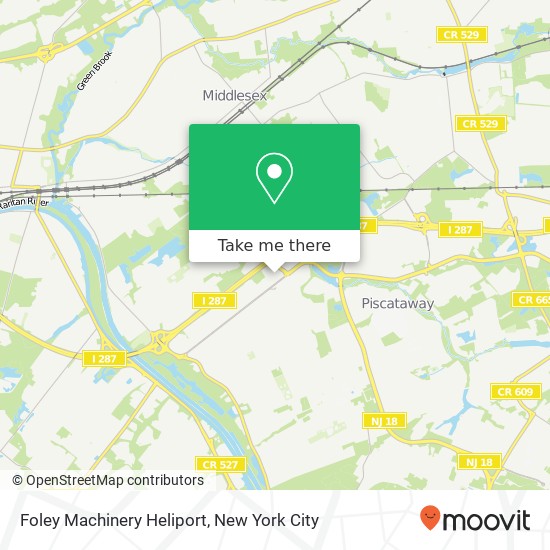 Foley Machinery Heliport map