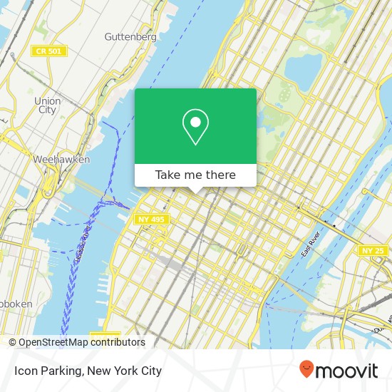 Icon Parking map