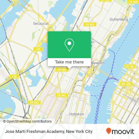 Mapa de Jose Marti Freshman Academy
