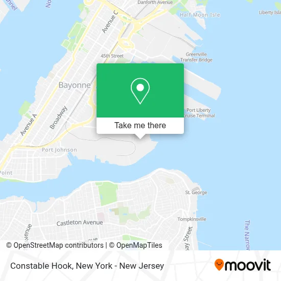 Constable Hook map
