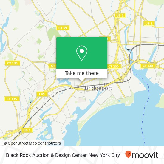 Mapa de Black Rock Auction & Design Center