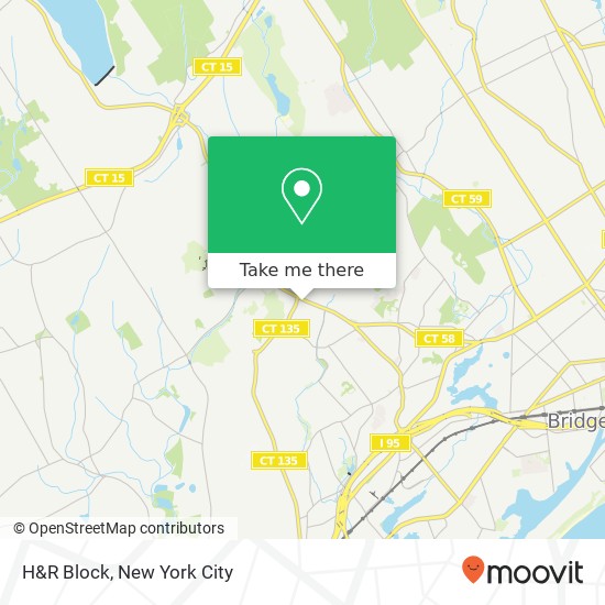 H&R Block map