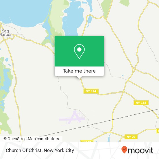 Church Of Christ map