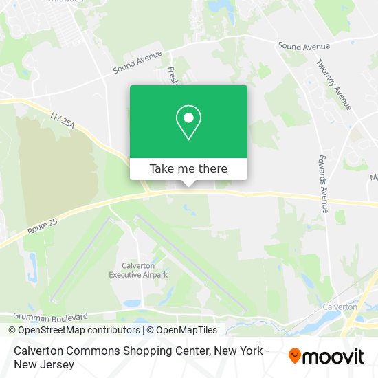 Mapa de Calverton Commons Shopping Center