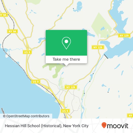 Mapa de Hessian Hill School (Historical)