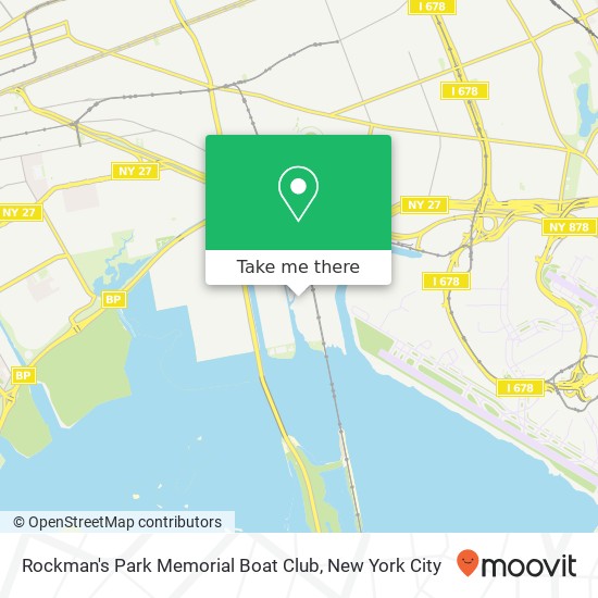 Mapa de Rockman's Park Memorial Boat Club