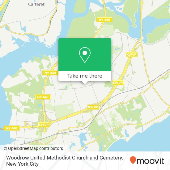 Mapa de Woodrow United Methodist Church and Cemetery
