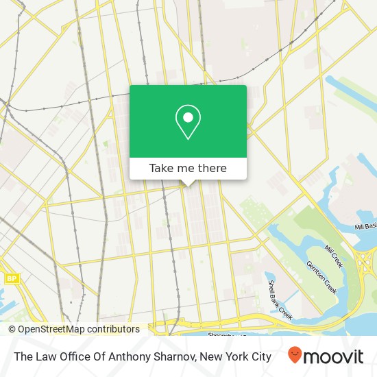 Mapa de The Law Office Of Anthony Sharnov