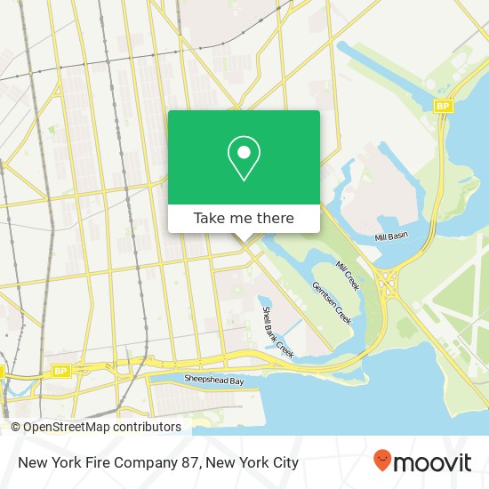 New York Fire Company 87 map