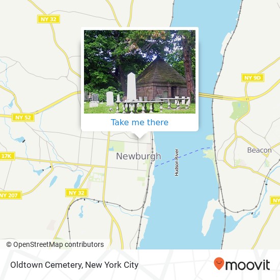 Mapa de Oldtown Cemetery