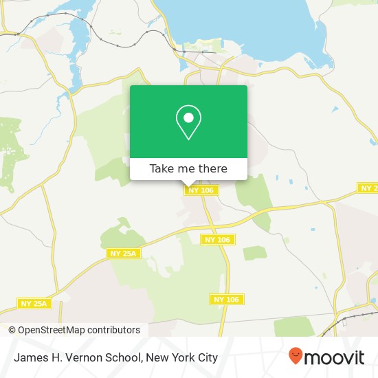 Mapa de James H. Vernon School