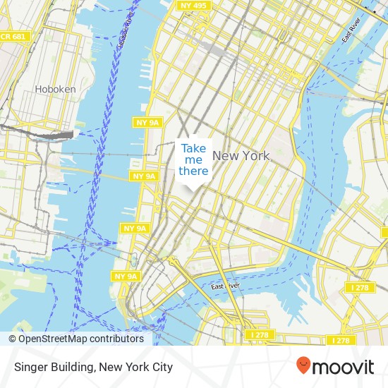 Mapa de Singer Building