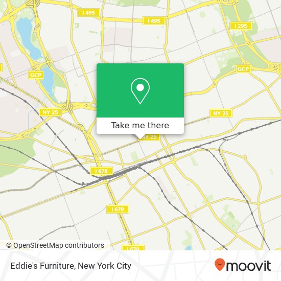 Mapa de Eddie's Furniture