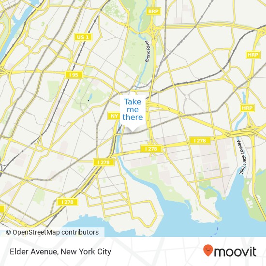 Elder Avenue map