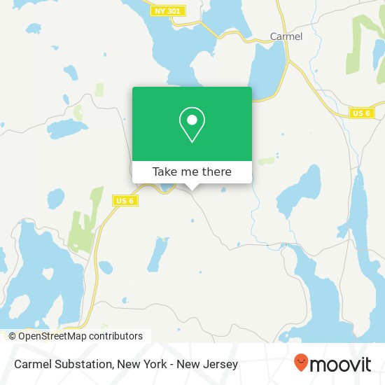 Mapa de Carmel Substation