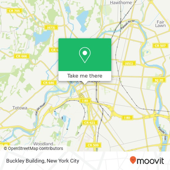 Buckley Building map