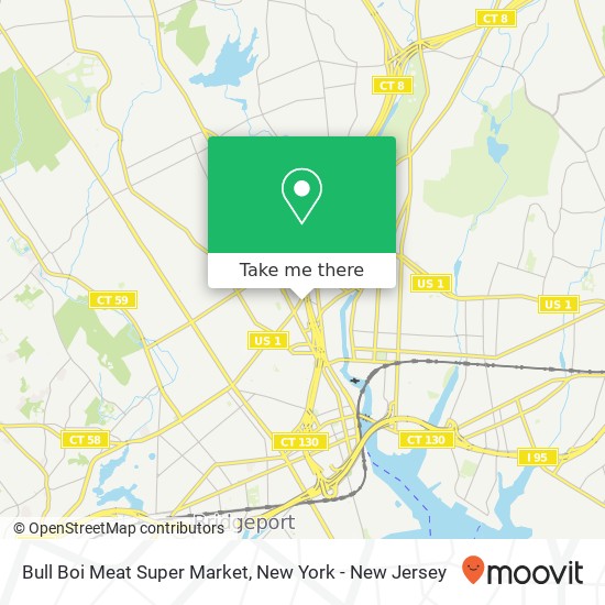 Mapa de Bull Boi Meat Super Market