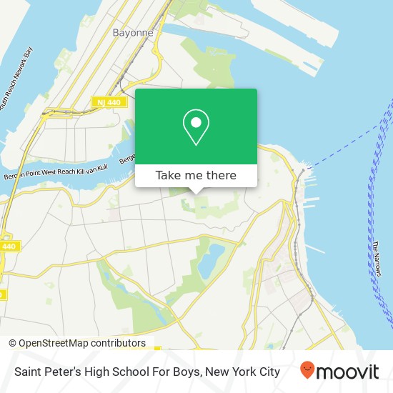 Saint Peter's High School For Boys map