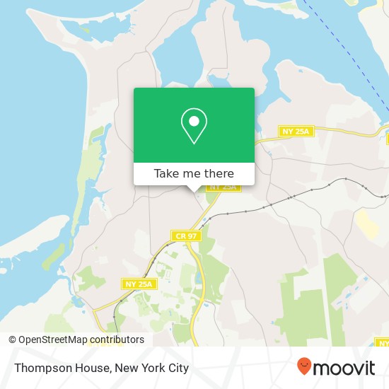Mapa de Thompson House