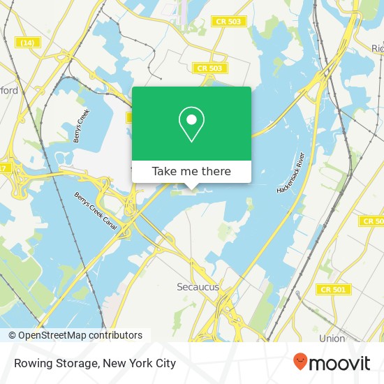 Mapa de Rowing Storage