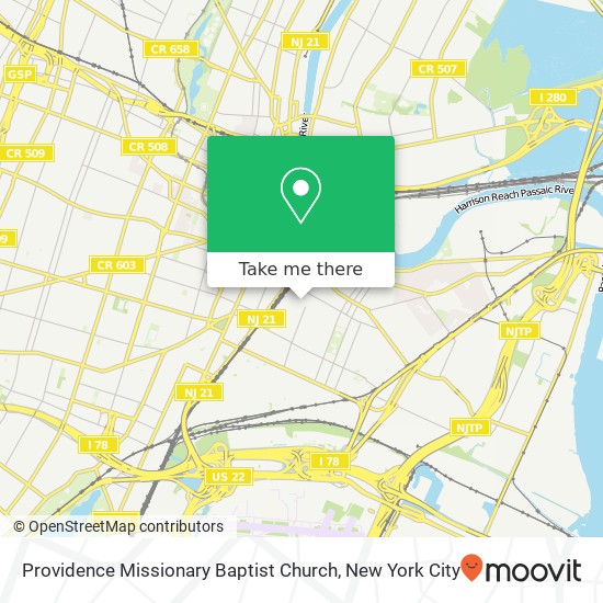 Mapa de Providence Missionary Baptist Church