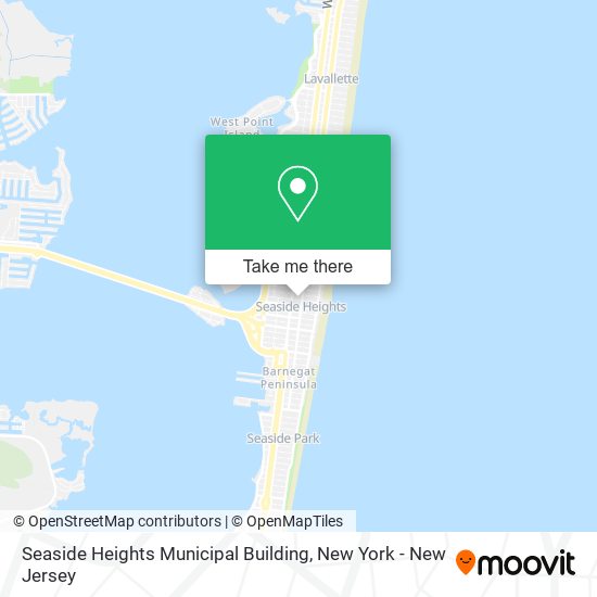 Mapa de Seaside Heights Municipal Building