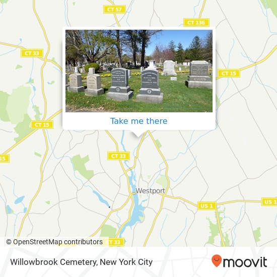 Mapa de Willowbrook Cemetery