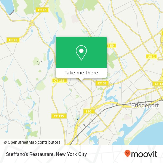 Mapa de Steffano's Restaurant