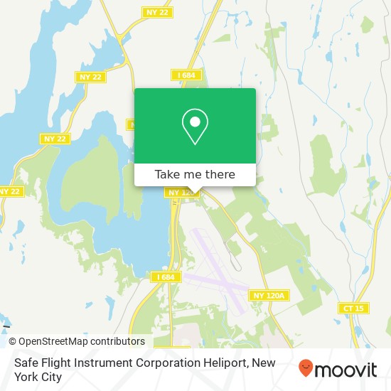 Safe Flight Instrument Corporation Heliport map