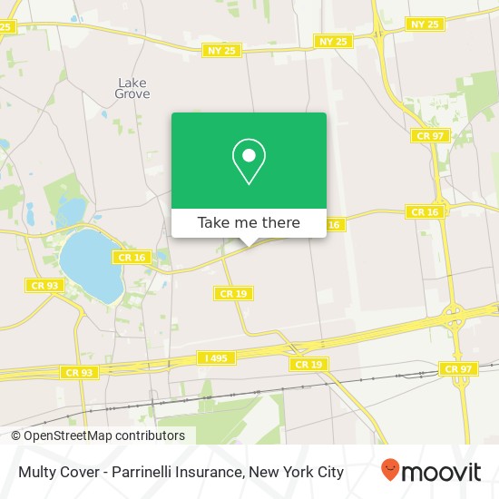 Multy Cover - Parrinelli Insurance map