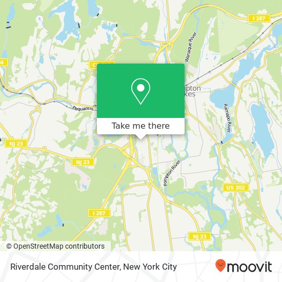 Mapa de Riverdale Community Center