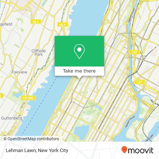 Mapa de Lehman Lawn