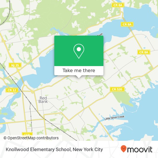 Knollwood Elementary School map