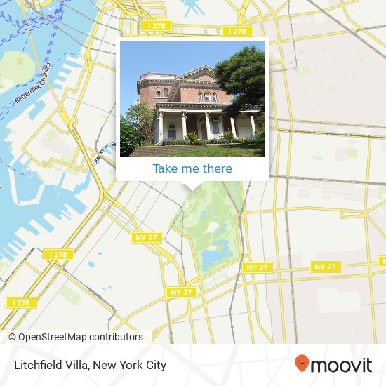 Litchfield Villa map