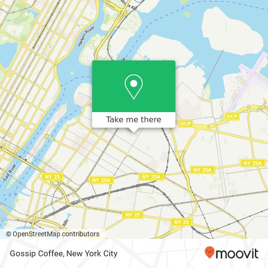 Mapa de Gossip Coffee