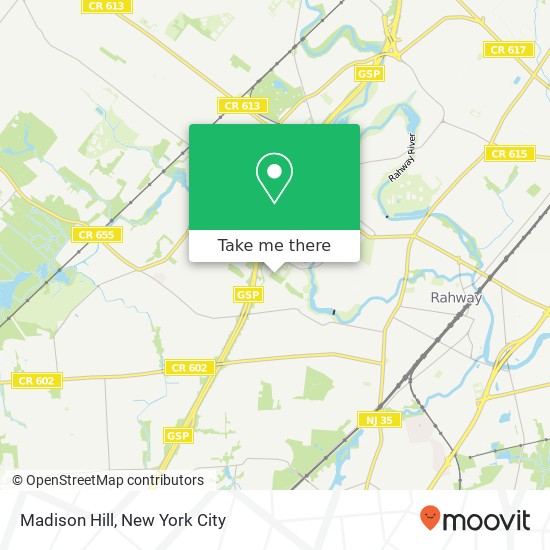 Madison Hill map
