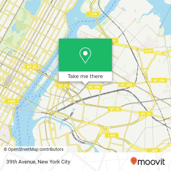 Mapa de 39th Avenue