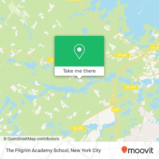 Mapa de The Pilgrim Academy School