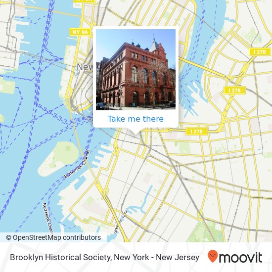 Brooklyn Historical Society map