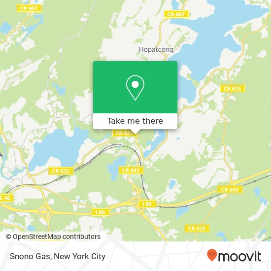 Snono Gas map