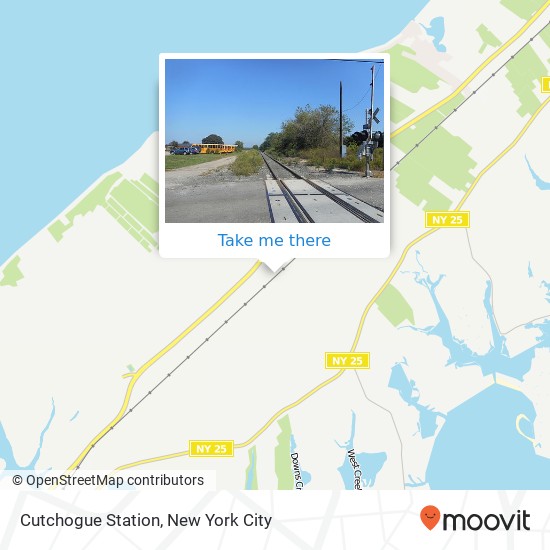 Mapa de Cutchogue Station