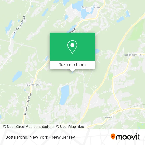 Botts Pond map