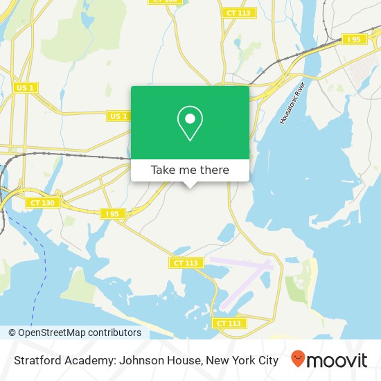 Stratford Academy: Johnson House map