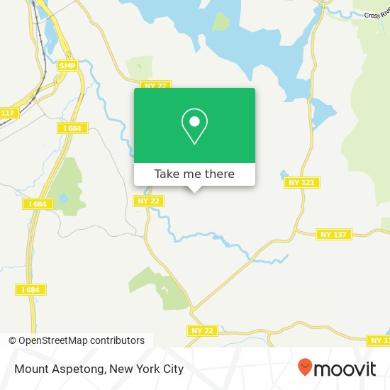 Mapa de Mount Aspetong