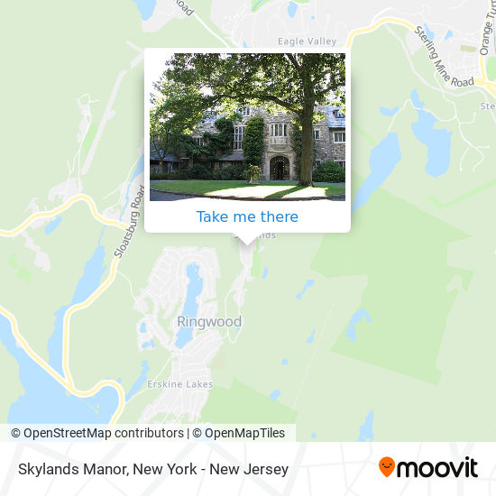 Skylands Manor map