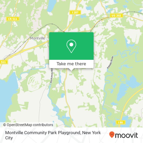 Mapa de Montville Community Park Playground