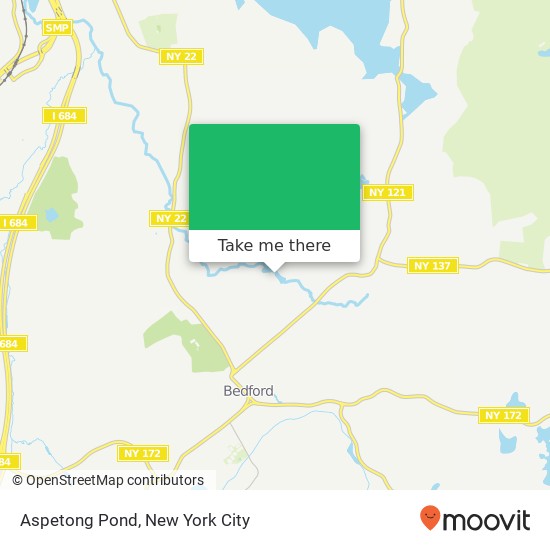 Mapa de Aspetong Pond